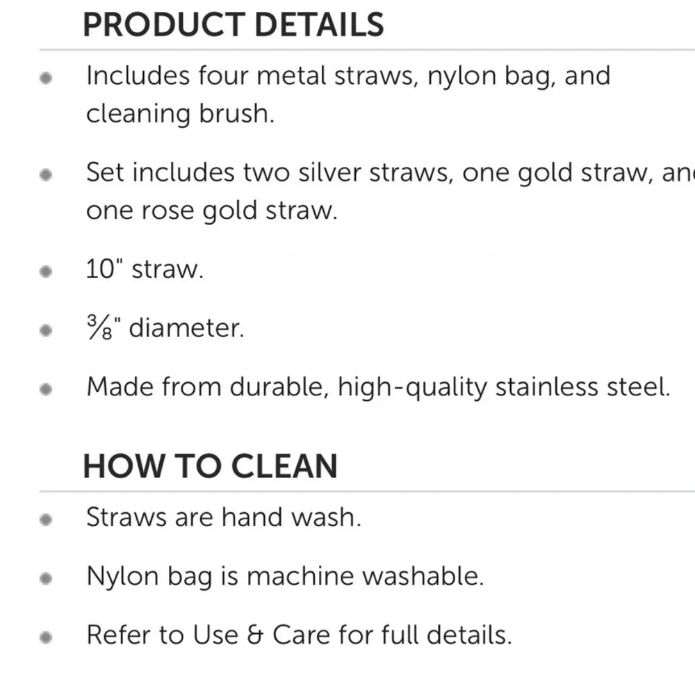 Pampered Chef Bundle Stainless Steel Metal Spoons & Straw bag cleaning brush